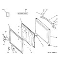 Diagram for 1 - Freezer Door