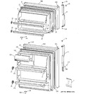 Diagram for 1 - Doors