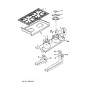 Diagram for 3 - Burner Assembly