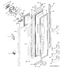 Diagram for 1 - Freezer Door