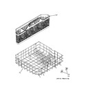 Diagram for 4 - Lower Rack Assembly