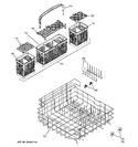 Diagram for 4 - Lower Rack Assembly