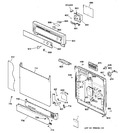 Diagram for 1 - Escutcheon & Door Assembly