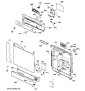 Diagram for 1 - Escutcheon & Door Assembly