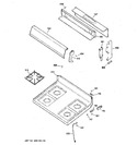 Diagram for 2 - Control Panel & Cooktop