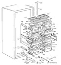 Diagram for 4 - Shelves & Drawers