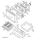 Diagram for 4 - Door & Drawer Parts