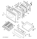 Diagram for 4 - Door & Drawer Parts