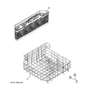 Diagram for 4 - Lower Rack Assembly