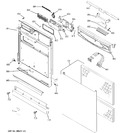 Diagram for 1 - Escutcheon & Door Assembly