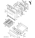 Diagram for 4 - Door & Drawer Parts