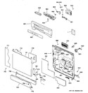 Diagram for 1 - Escutcheon & Door Assembly