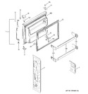 Diagram for 1 - Freezer Door