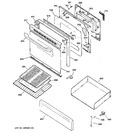 Diagram for 4 - Door & Drawer Parts