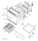 Diagram for 4 - Door & Drawer Parts