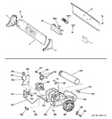 Diagram for 1 - Controls, Backsplash, Blower & Motor