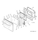 Diagram for 5 - Upper Door