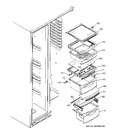 Diagram for 8 - Fresh Food Shelves