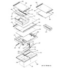 Diagram for 5 - Freezer Shelves