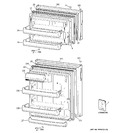 Diagram for 1 - Doors