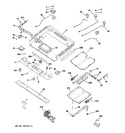 Diagram for 1 - Gas & Burner Parts