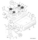 Diagram for 2 - Cooktop