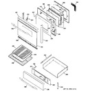 Diagram for 4 - Door & Drawer Parts