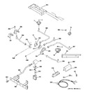 Diagram for 1 - Gas & Burner Parts