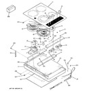 Diagram for 1 - Control Panel & Cooktop