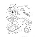 Diagram for 1 - Cooktop