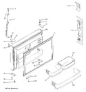 Diagram for 1 - Freezer Door