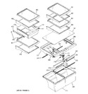 Diagram for 6 - Fresh Food Shelves