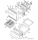 Diagram for 4 - Door & Drawer Parts