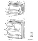 Diagram for 1 - Doors