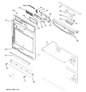 Diagram for 1 - Escutcheon & Door Assembly