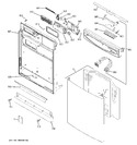 Diagram for 1 - Escutcheon & Door Assembly