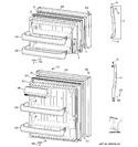 Diagram for 1 - Doors