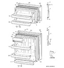 Diagram for 1 - Doors