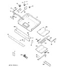 Diagram for 1 - Gas & Burner Parts