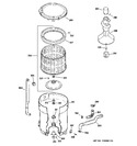 Diagram for 3 - Tub, Basket & Agitator