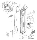 Diagram for 1 - Freezer Door