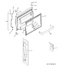 Diagram for 1 - Freezer Door