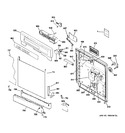 Diagram for 1 - Escutcheon & Door Assembly