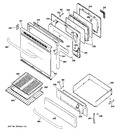 Diagram for 4 - Door & Drawer Parts