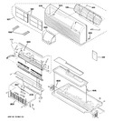 Diagram for 1 - Grille, Heater & Base Pan Parts