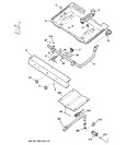 Diagram for 1 - Gas & Burner Parts