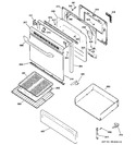 Diagram for 4 - Door & Drawer Parts