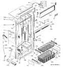 Diagram for 3 - Freezer Section, Trim & Components