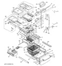 Diagram for 1 - Doors & Shelves