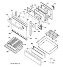 Diagram for 4 - Door & Drawer Parts